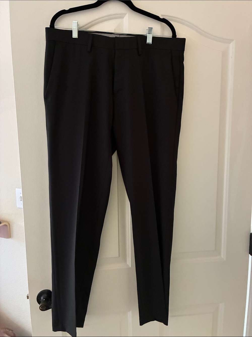 Haggar Classic Black Dress Pants